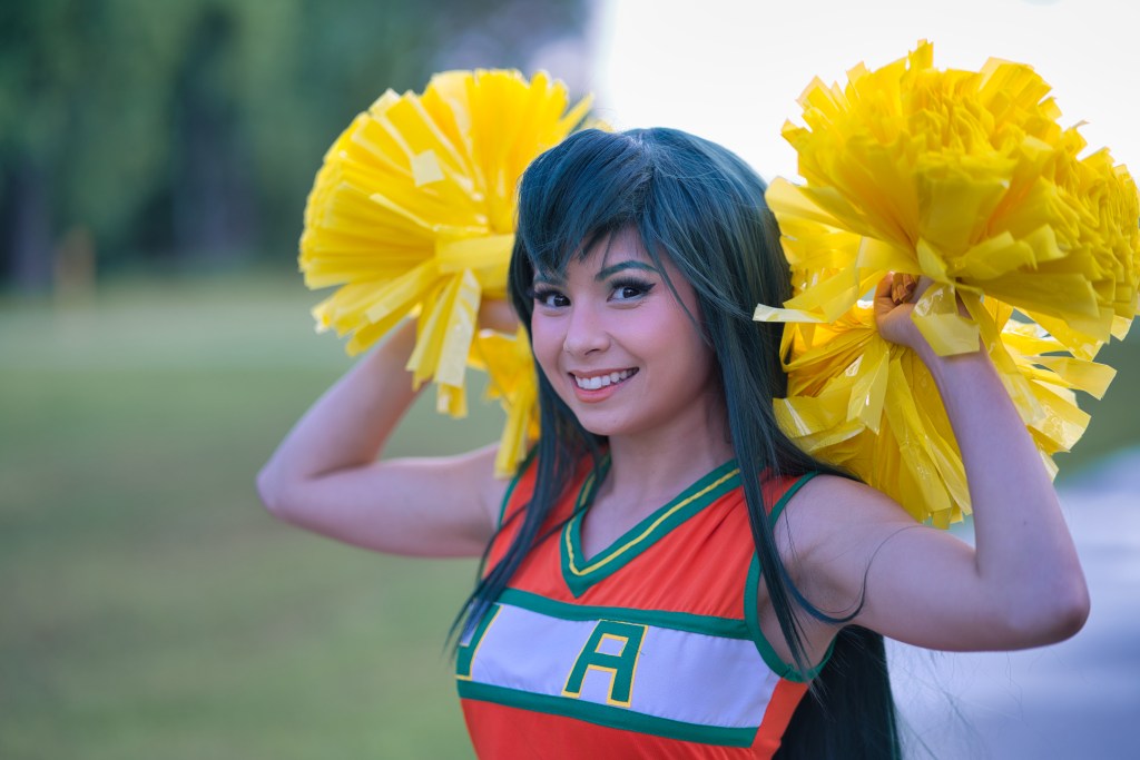 cheer froppy mha cosplay