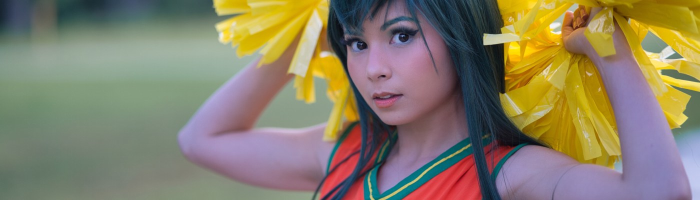 cheer froppy mha cosplay