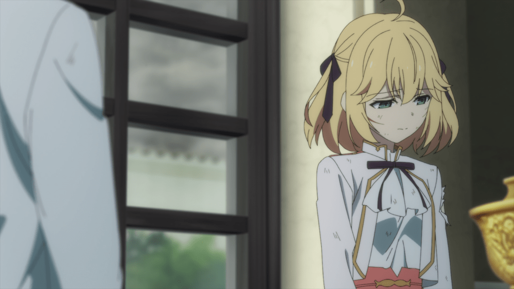 A picture of Anis looking off to the lower corner of the frame.