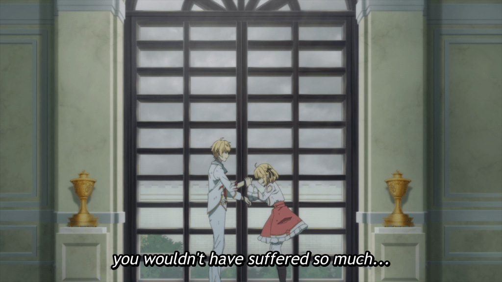 A picture continuing Anis's dialogue from the previous image, saying, "You wouldn't have suffered so much."