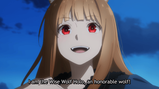 First Impression: Spice and Wolf: MERCHANT MEETS THE WISE WOLF ...