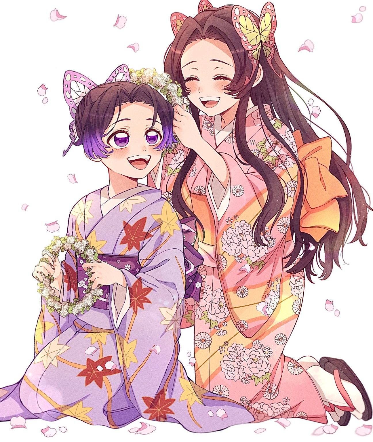 shinobu and kanae kocho demon slayer fanart 2 – Beneath the Tangles