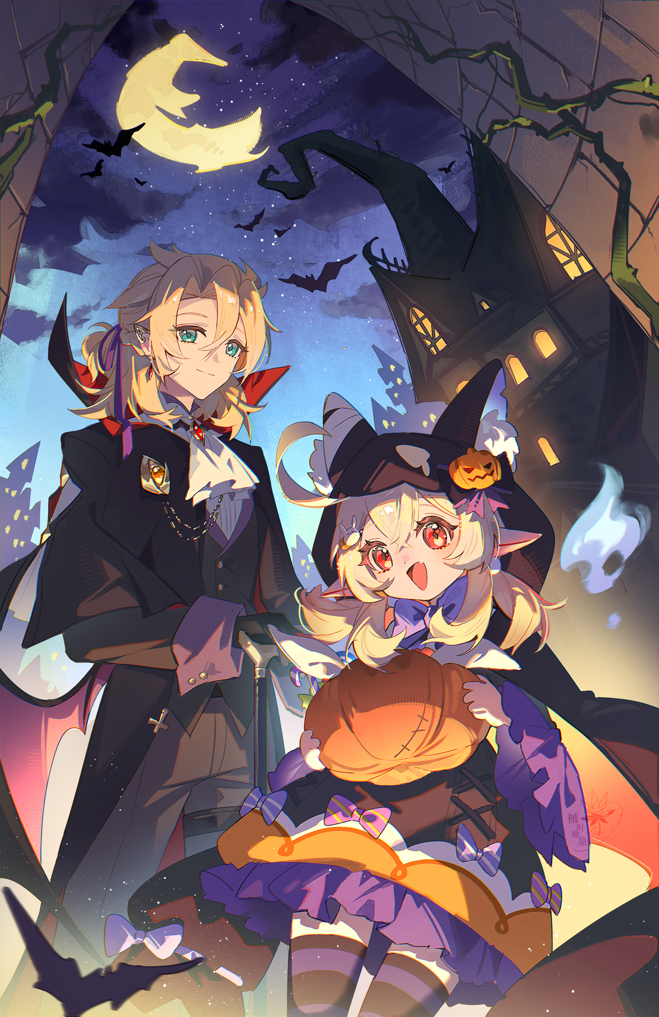 genshin impact halloween art – Beneath the Tangles